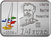 Франция - 1/4 евро 2008 - Мане Ag